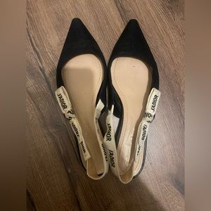 J'ADIOR SLINGBACK BALLERINA FLAT